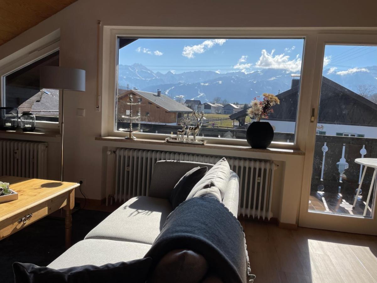 Ferienwohnung Alpenblick Farchant Exterior foto